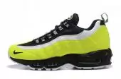 nike air max 95 se homme soldes vert noir